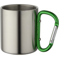 Alps 200 ml insulated mug with carabiner, Green