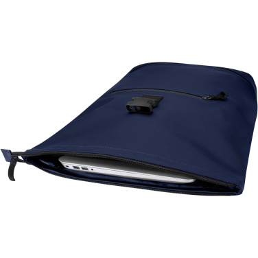 Logotrade promotional item picture of: Resi Plus 15" GRS recycled roll-top backpack 18L
