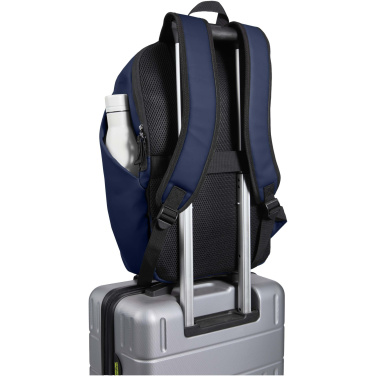 Logo trade promotional giveaway photo of: Resi Plus 15" GRS recycled anti-theft backpack 18L