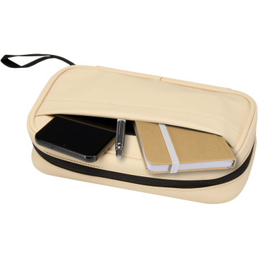 Logo trade promotional giveaway photo of: Resi Plus GRS recycled tech pouch 1L