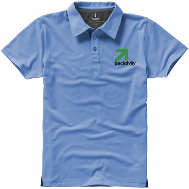 Logotrade reklaamkingituse foto: Markham short sleeve polo, helesinine