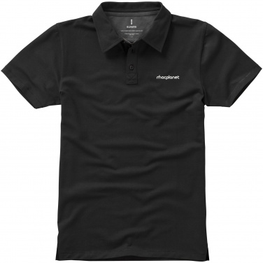 Logotrade ärikingi foto: Markham short sleeve polo, must