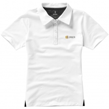 Logo trade reklaamkingituse pilt: Markham short sleeve ladies polo, valge