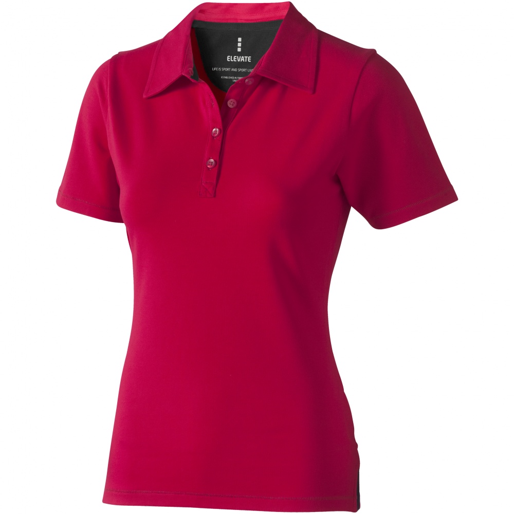 Logo trade firmakingi pilt: Markham short sleeve ladies polo, punane