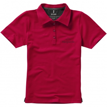 Logo trade firmakingituse pilt: Markham short sleeve ladies polo, punane