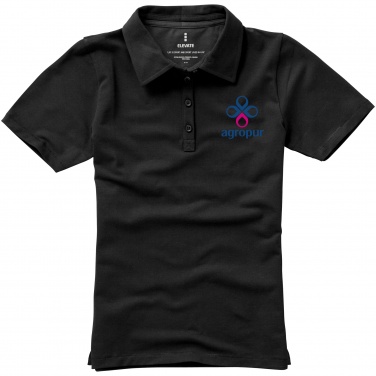 Logo trade ärikingitused foto: Markham short sleeve ladies polo, tumehall