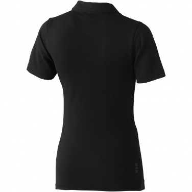 Logotrade ärikingid pilt: Markham short sleeve ladies polo, must