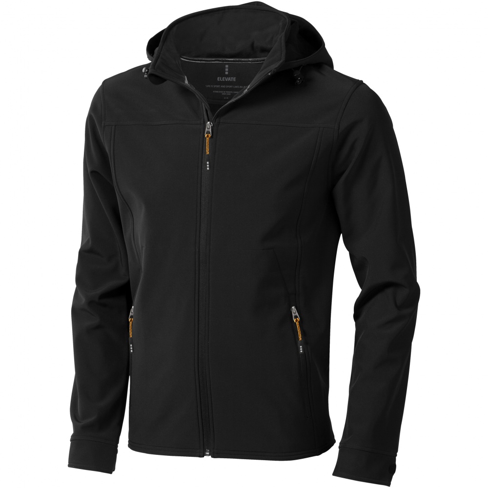 Logotrade reklaamkingi foto: Langley softshell jope, must