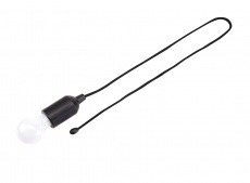 LED lamp Tieback, must/valge