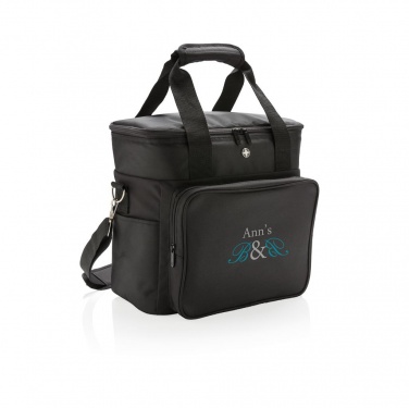 Logo trade reklaamkingituse pilt: Reklaamkingitus: Swiss Peak cooler bag
, must