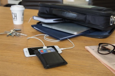 Logotrade ärikingid pilt: Reklaamtoode: Swiss Peak Powerbank wallet, black