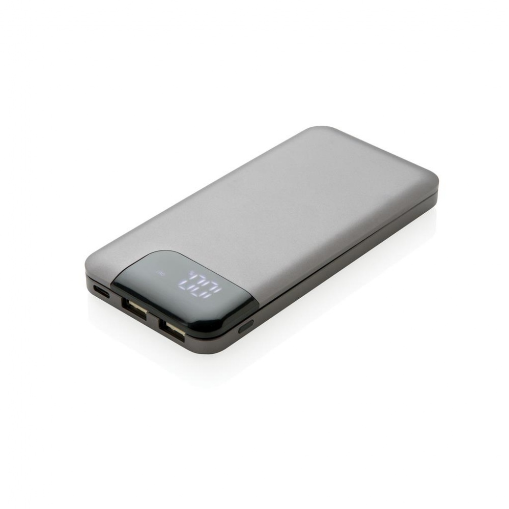 Logotrade ärikingitused pilt: Reklaamtoode: Swiss Peak 8.000 mAh powerbank, grey