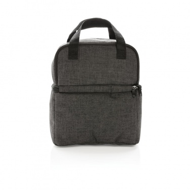 Logotrade reklaamkingitused pilt: Firmakingitus: Cooler bag with 2 insulated compartments, anthracite