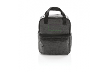 Logotrade reklaamkingitused pilt: Firmakingitus: Cooler bag with 2 insulated compartments, anthracite