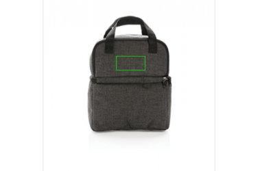 Logotrade firmakingituse foto: Firmakingitus: Cooler bag with 2 insulated compartments, anthracite