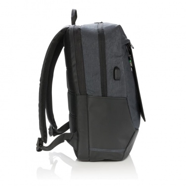 Logo trade reklaamkingi pilt: Firmakingitus: Swiss Peak eclipse solar backpack, black