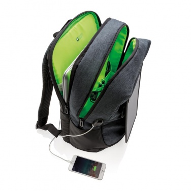 Logotrade ärikingid pilt: Firmakingitus: Swiss Peak eclipse solar backpack, black