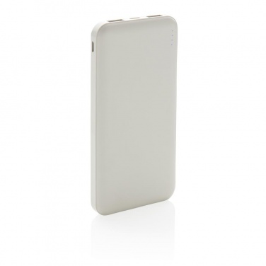 Logo trade reklaamtoote pilt: Reklaamkingitus: High Density 10.000 mAh Pocket Powerbank, white