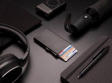 Logotrade reklaamkingid pilt: Meene: Standard aluminium RFID cardholder, black