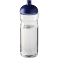 H2O Active® Base 650 ml kuppelkaanega spordipudel, Läbipaistev / sinine