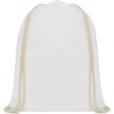 Logo trade ärikingituse pilt: Oregon 140 g/m² puuvillane pingutusnööriga seljakott 5L