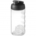 H2O Active® Bop 500 ml shakeri joogipudel, Täiesti must / läbipaistev