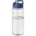 H2O Active® Base Tritan™ 650 ml tilakaanega spordipudel, Läbipaistev selge / sinine