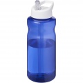 H2O Active® Eco Big Base 1-liitrine tilakaanega spordipudel, Sinine / Valge