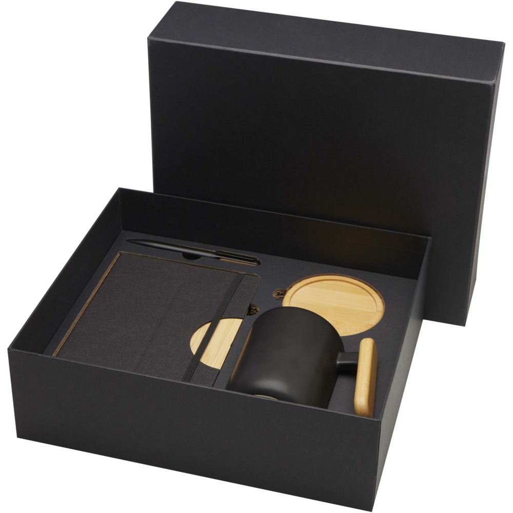 Logotrade firmakingid pilt: Kinkekomplekt Laura A5 märkmiku, pastaka ja kruusiga