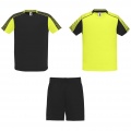 Juve unisex spordikomplekt, Fluor Kollane / Täismust