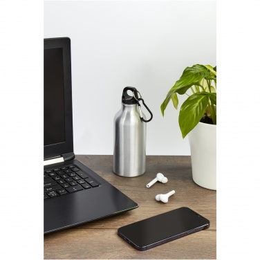 Logo trade ärikingid foto: Oregon 400 ml alumiiniumist veepudel karabiiniga