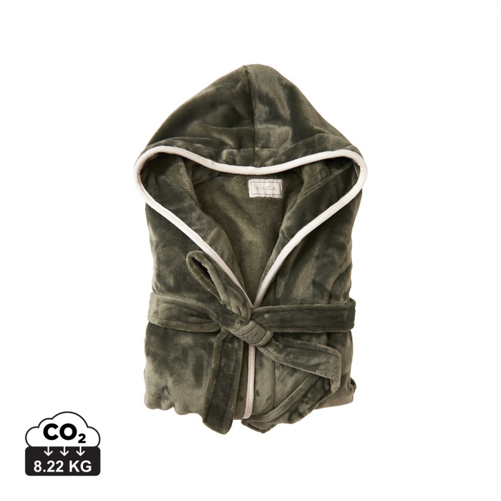 Logotrade ärikingitused pilt: VINGA Louis luksuslik plüüsist hommikumantel, suurus L-XL