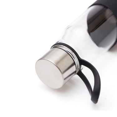 Logotrade meene foto: Vinga klaasist Lean klaasist veepudel