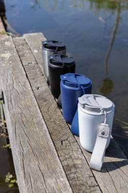 Logotrade firmakingitused pilt: Cuppa RCS terasest vaakum termoskruus koos randmepaelaga