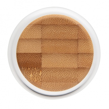 Logotrade ärikingituse foto: Impact borosilikaatklaasist pudel bambusest kaanega