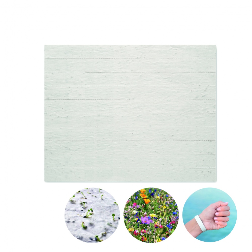 Logotrade meened pilt: Seemnepaberist leht randmepaeltega