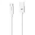 Andmeedastuskaabel LK10 Type - C Quick Charge 3.0, valge