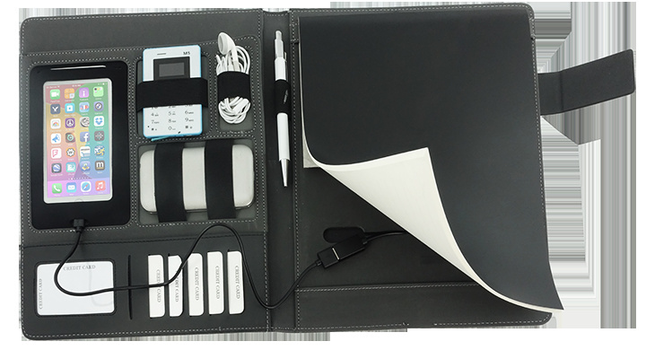 Logotrade ärikingituse foto: Akupangaga portfell-mapp