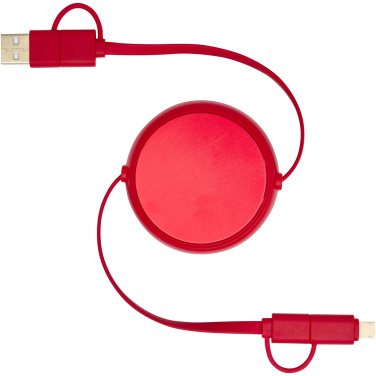 Logotrade ärikingi foto: Punane Alasia 5-in-1 laadimisjuhe