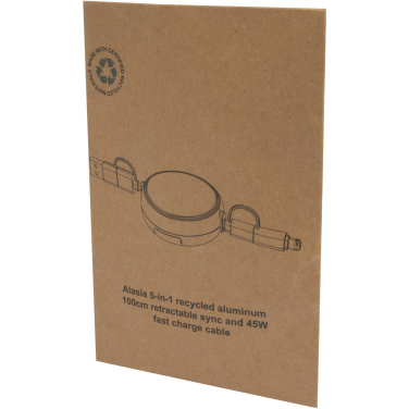 Logotrade firmakingituse foto: Punane Alasia 5-in-1 laadimisjuhe