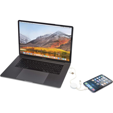 Logo trade reklaamkingitused foto: Citala 5-in-1 taaskasutatud plastist 30 cm kiirlaadimiskaabel