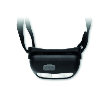 Logotrade ärikingi foto: ELYDEE taaslaetav LED pealamp