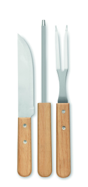 Logotrade meened pilt: TOOLDERA roostevabast terasest grillitööriistad