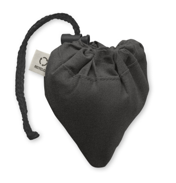 Logo trade reklaamkingi pilt: CARRIE must kokkupandav ostukott 140 gr/m²