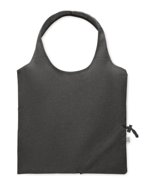 Logotrade reklaamtoote foto: CARRIE must kokkupandav ostukott 140 gr/m²