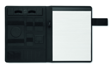 Logo trade reklaamkingitused foto: BURGUS A4 kaust ja juhtmevaba laadija