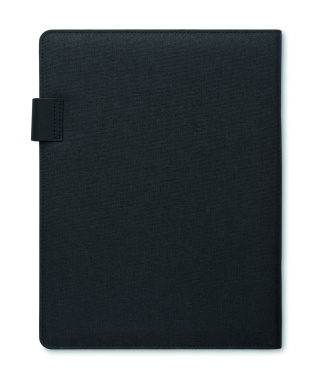 Logotrade reklaamkingituse foto: BURGUS A4 kaust ja juhtmevaba laadija