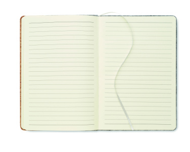 Logo trade reklaamtooted foto: CORKBOOK A5 RPET korgist märkmik