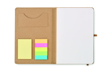 Logotrade ärikingi foto: STICKNOTE taaskasutatud paberist A5 märkmikukomplekt