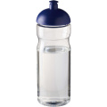 H2O Active® Eco Base 650 ml kuppelkaanega spordipudel, Läbipaistev / sinine